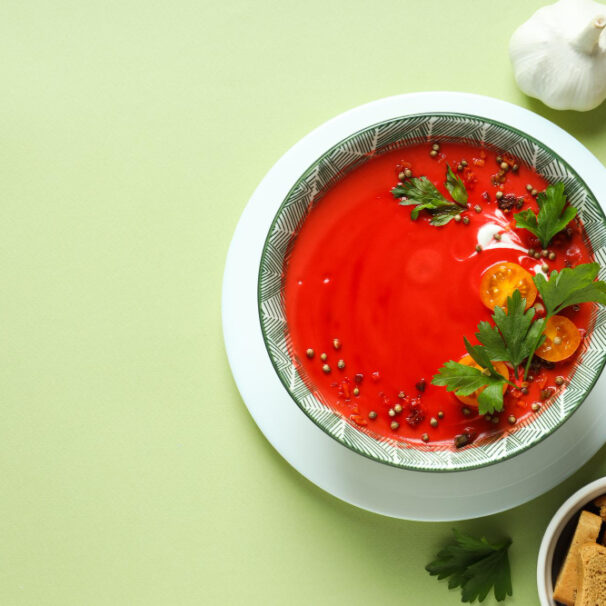 Spinach Tomato Cold Soup