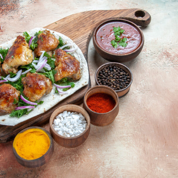 Nimbu Mirchi Tawa Chicken