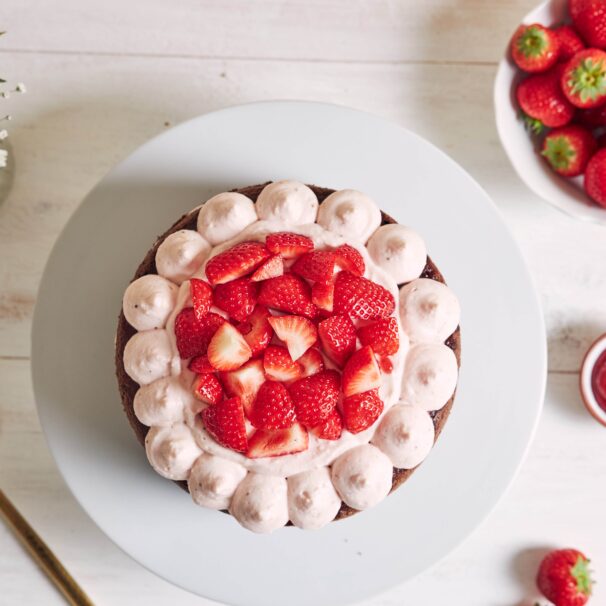 Chocolate Strawberry Cake Recipe
